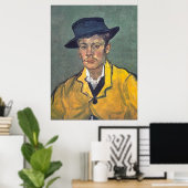 Poster Portrait d'Armand Roulin par Vincent Van Gogh (Bureau à domicile)