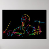 Poster Portrait d'Art Blakey (Devant)