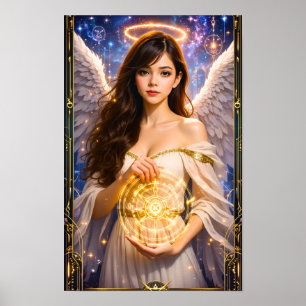 Poster Portrait d'Art Fantastique Original – La Collectio