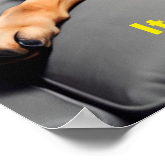 Poster Portrait d'Art numérique, allemand Shepard Mème dr (Coin)