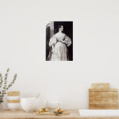 Poster Portrait d'Augusta Ada Byron (Cuisine)