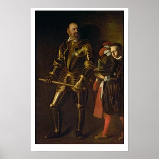 Poster Portrait de Alof de Wignacourt, Grand Maître de (Devant)
