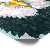 Poster Portrait de Bald Eagle (Coin)