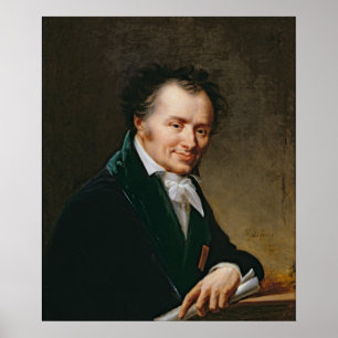 Poster Portrait de baron Denon, 1808 de Dominique Vivant