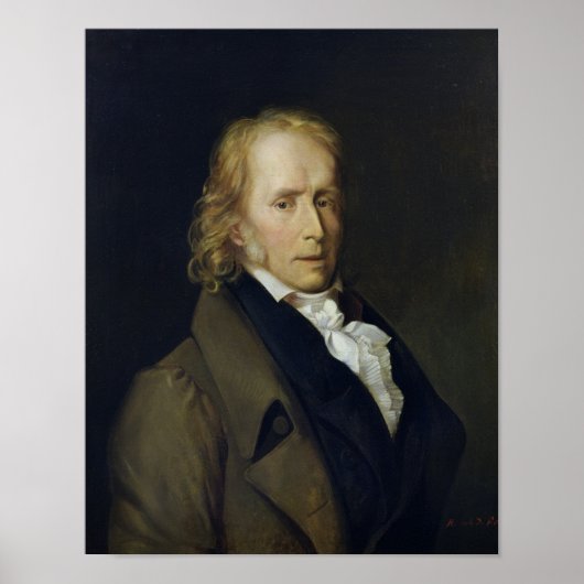 Poster Portrait de Benjamin Constant de Rebecque (Devant)