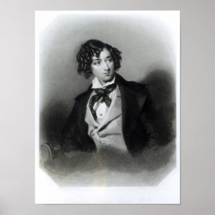 Poster Portrait de Benjamin Disraeli Esquire M.P.
