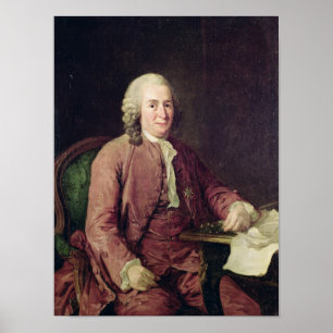 Poster Portrait de Carl von Linnaeus