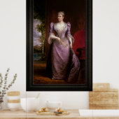 Poster Portrait de Caroline Scott Harrison (Cuisine)