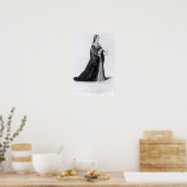 Poster Portrait de Catherine gravée par Hargrave (Cuisine)