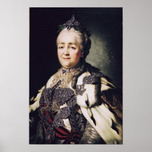 Poster Portrait de Catherine II de la Russie 2