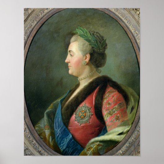 Poster Portrait de Catherine II de Russie (Devant)