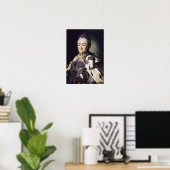 Poster Portrait de Catherine II de Russie 2 (Bureau à domicile)