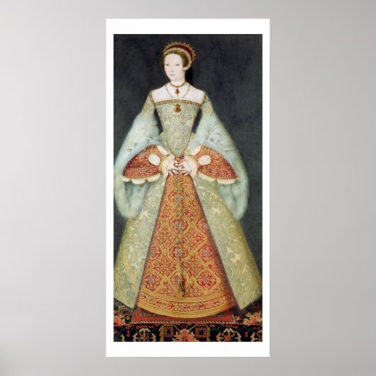 Poster Portrait de Catherine Parr (1512-48) (Devant)