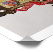 Poster Portrait de Catherine Parr (1512-48) 6e Reine des (Coin)