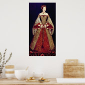 Poster Portrait de Catherine Parr, 1545 (Cuisine)