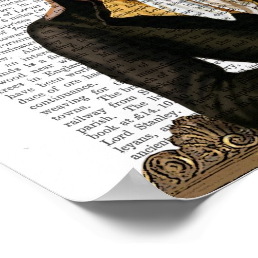 Poster Portrait de cerfs (Coin)