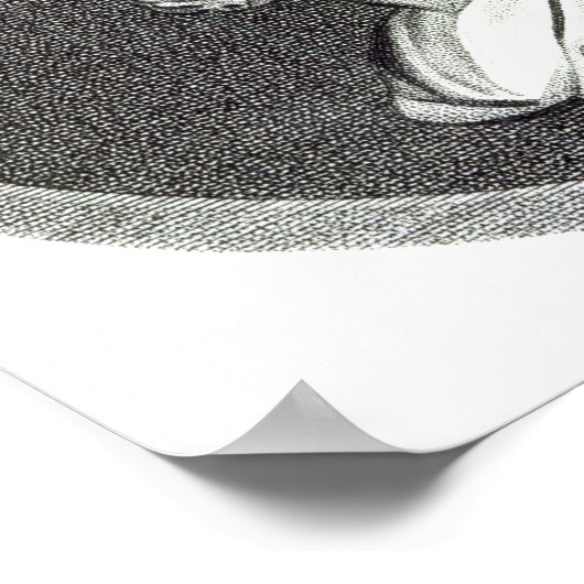 Poster Portrait de Charlemagne (Coin)