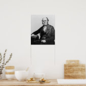 Poster Portrait de Charles Darwin, 1854 (Cuisine)