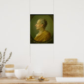 Poster Portrait de Charles de Montesquieu (Cuisine)