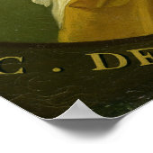 Poster Portrait de Charles de Montesquieu (Coin)