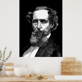 Poster Portrait de Charles Dickens (Cuisine)