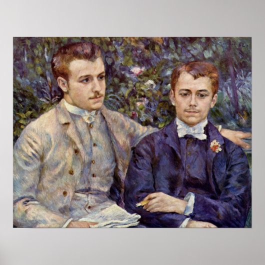 Poster Portrait de Charles et Georges (Devant)