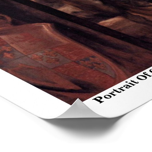 Poster Portrait De Charles Ier, Roi D'Angleterre (Coin)