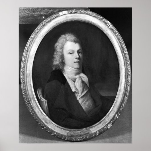 Poster Portrait de Charles Maurice (Devant)