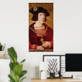 Poster Portrait de Charles V (Bureau à domicile)