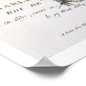 Poster Portrait de Charles V, appelé "Le Sage Roi de F (Coin)