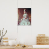 Poster Portrait de Charlotte de Saxe-Cobourg-Gotha (Cuisine)