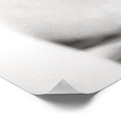 Poster Portrait de chat noir et blanc (Coin)