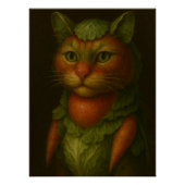 Poster Portrait de chat Renaissance (Devant)