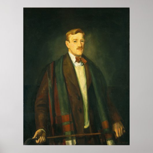 Poster Portrait de Chester Dale par George Bellows (1922) (Devant)