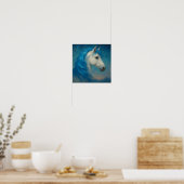 Poster Portrait de cheval fantastique (Cuisine)