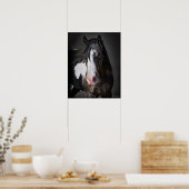 Poster Portrait de cheval II (Cuisine)