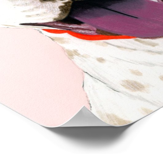 Poster Portrait de chien (Coin)