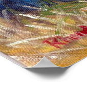 Poster Portrait de Chien Cesky Terrier (Coin)