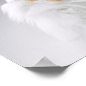 Poster Portrait de chiot japonais mignon (Coin)