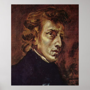 Poster Portrait de Chopin