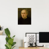 Poster Portrait de Christophe Colomb (Bureau à domicile)