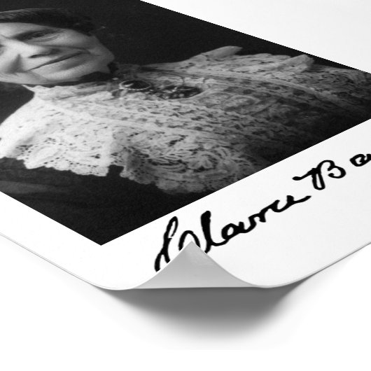 Poster Portrait de Clara Barton (Coin)