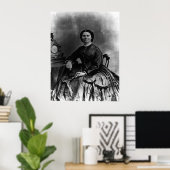 Poster Portrait de Clara Barton (Bureau à domicile)