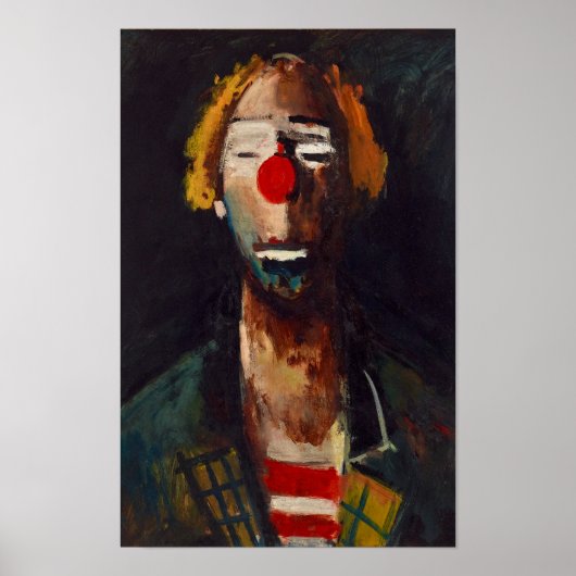 Poster Portrait de Clown de Joseph Kutter (Devant)