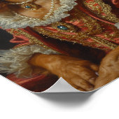 Poster Portrait de Cocker Spaniel Royal (Coin)