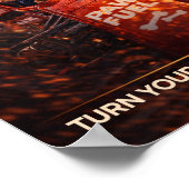 Poster Portrait de compagnie personnalisé à partir d'une  (Coin)