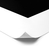 Poster Portrait de création énigmatique - Drawi noir et b (Coin)