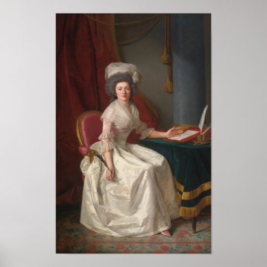 Poster Portrait de Dame (Devant)