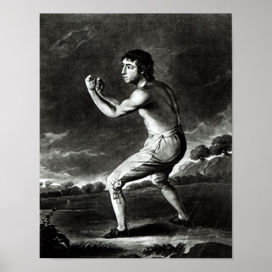 Poster Portrait de Daniel Mendoza (Devant)