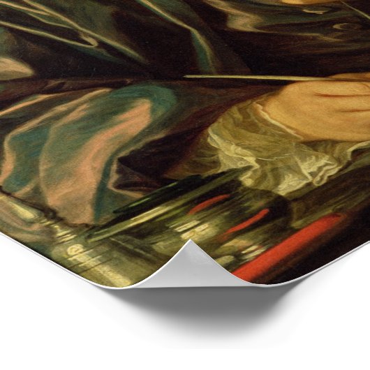 Poster Portrait de Denis Diderot 1767 (Coin)